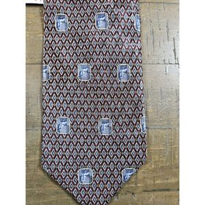 Vintage Flordia Marlins Daniel Fasson 100% Silk Neck Tie‎ NWT